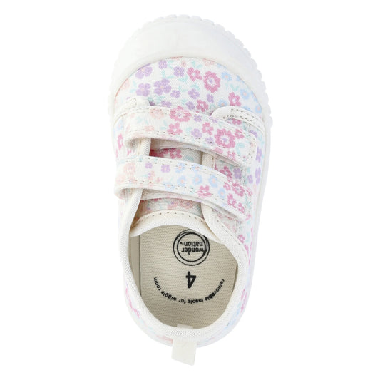 Wonder Nation Tenis para Bebé Niña con Dos Correas y Punta Reforzada - Calzado infantil | Nuvio Perú
