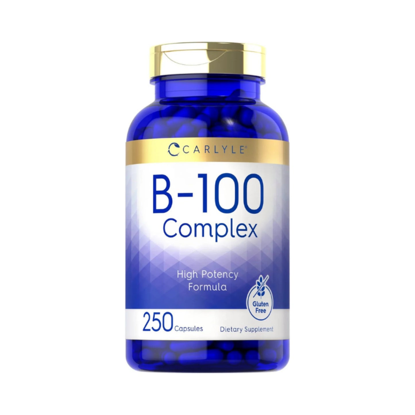 Carlyle Vitamina B100 Complex - Suplemento para energía, sistema nervioso y metabolismo | Nuvio Perú
