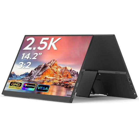 Monitor Portátil MAGEX 14.2” 2.5K 2520×1680 USB-C + Mini HDMI