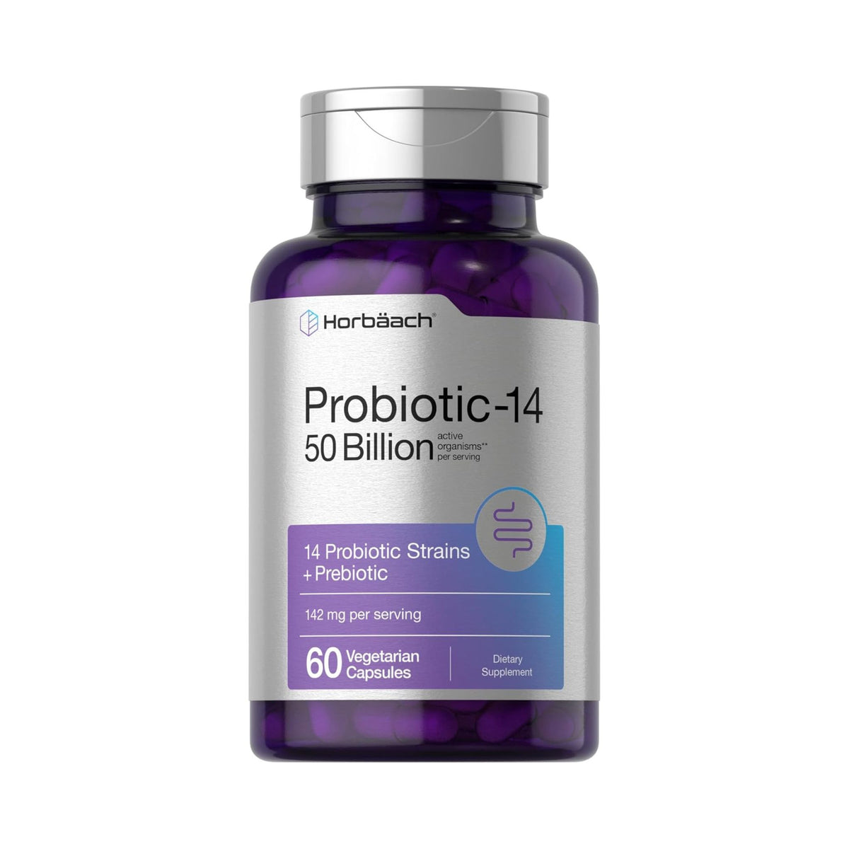 Horbäach Probiotic-14 50 Billion CFU – 60 Cápsulas