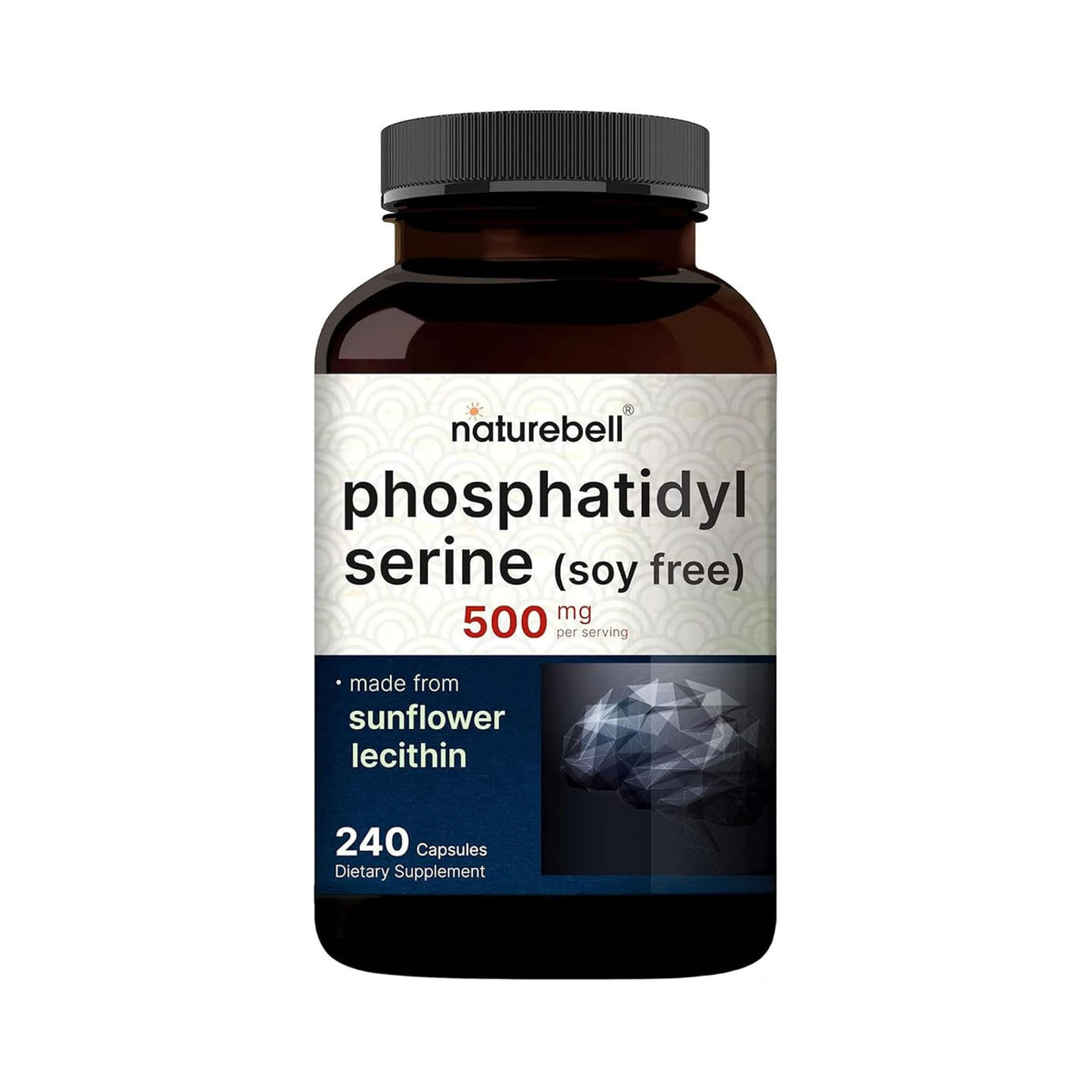 NatureBell Phosphatidylserine 500 mg – 240 Cápsulas