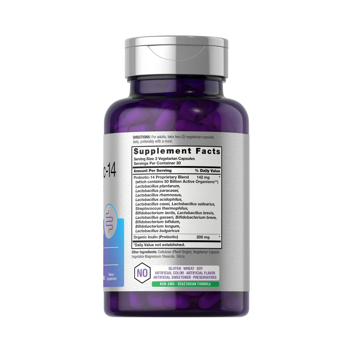 Horbäach Probiotic-14 50 Billion CFU – 60 Cápsulas