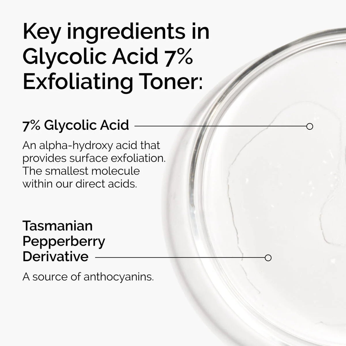The Ordinary Glycolic Acid 7% - Textura y modo de uso del tónico exfoliante | Nuvio Perú
