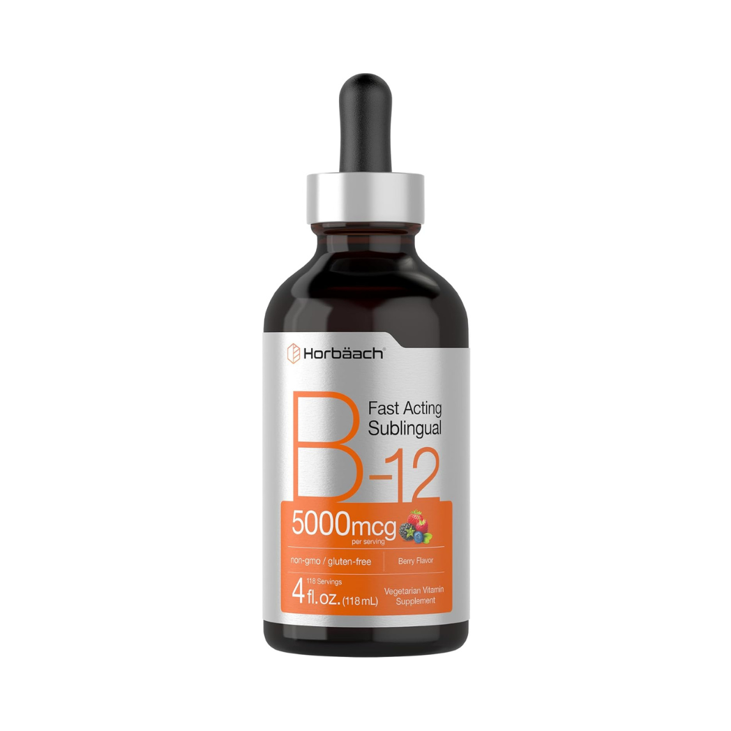 Horbaach Vitamina B12 Líquida 5000mcg Sublingual 120ml