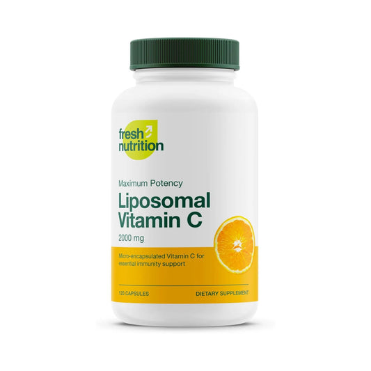 Fresh Nutrition Vitamina C Liposomal 2000 mg - Suplemento para inmunidad y antioxidante | Nuvio Perú
